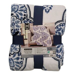 Cleo Blue - Member's Mark Soft & Luxurious Generously Sized 60" x 70" Lounge Thr